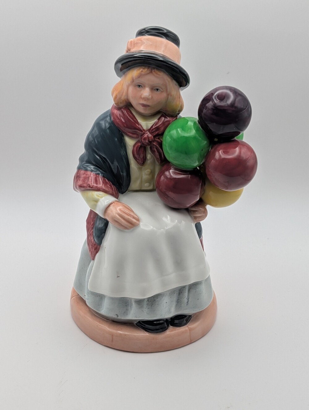 Vintage Royal Doulton The Balloon Girl Figurine HN2818 England Porcelain 1981